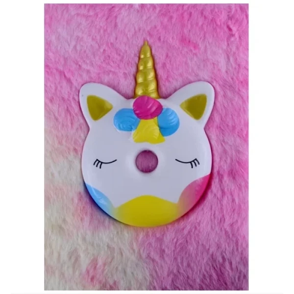 CADERNETA ANOTACAO PELUCIA 70FLS UNICORNIO 2 VMP