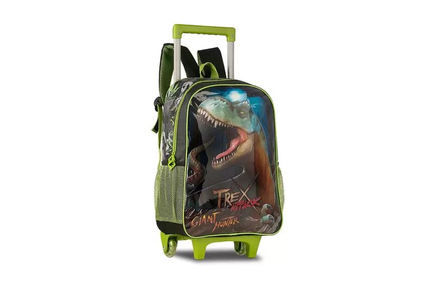 Mochila Rodinha T Rex Attack Art Bag