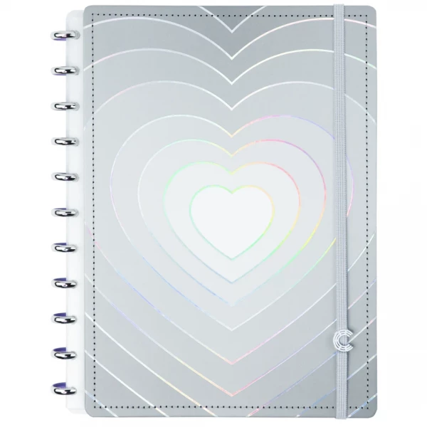 CADERNO INTELIGENTE GREY LOVE GRANDE CI