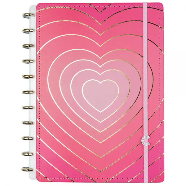 CADERNO INTELIGENTE GOLDEN LOVE GRANDE CI