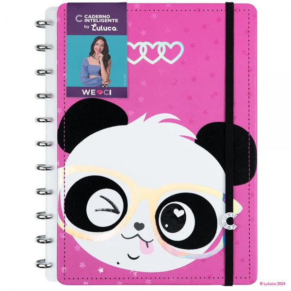 CADERNO INTELIGENTE GLOW BY LULUCA MEDIO CI