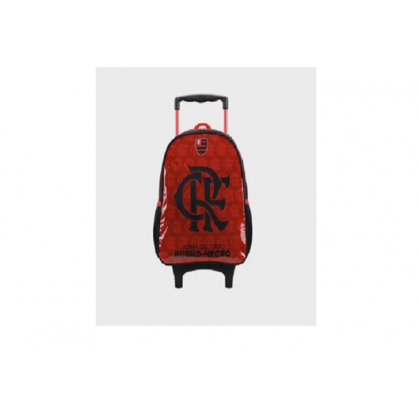 Mochila Rodinha Flamengo Rubro Negro Pequeno Xeryus