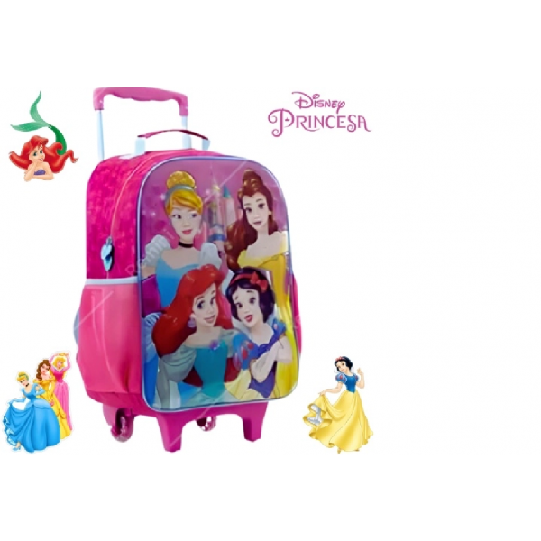 Mochila Rodinha Disney Princesas P Xeryus