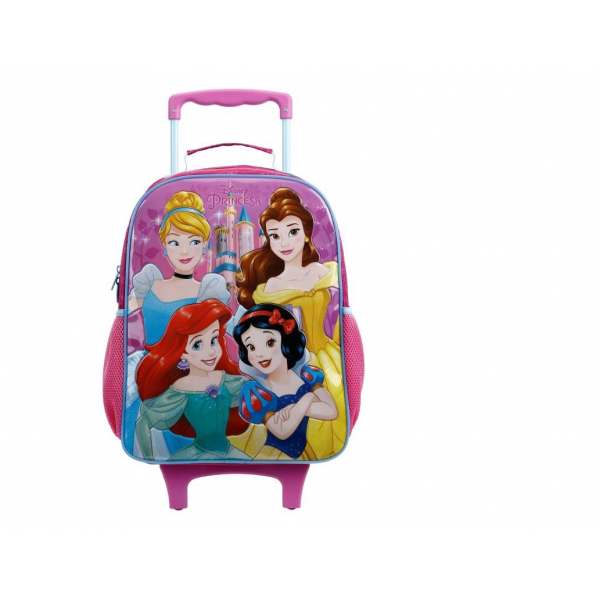 Mochila Rodinhas Disney Princesas Grande Xeryus