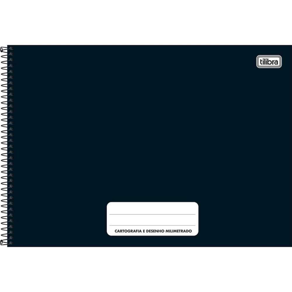 CADERNO CARTOGRAFIA DESENHO MILIMETRADO CD 80FLS TILIBRA