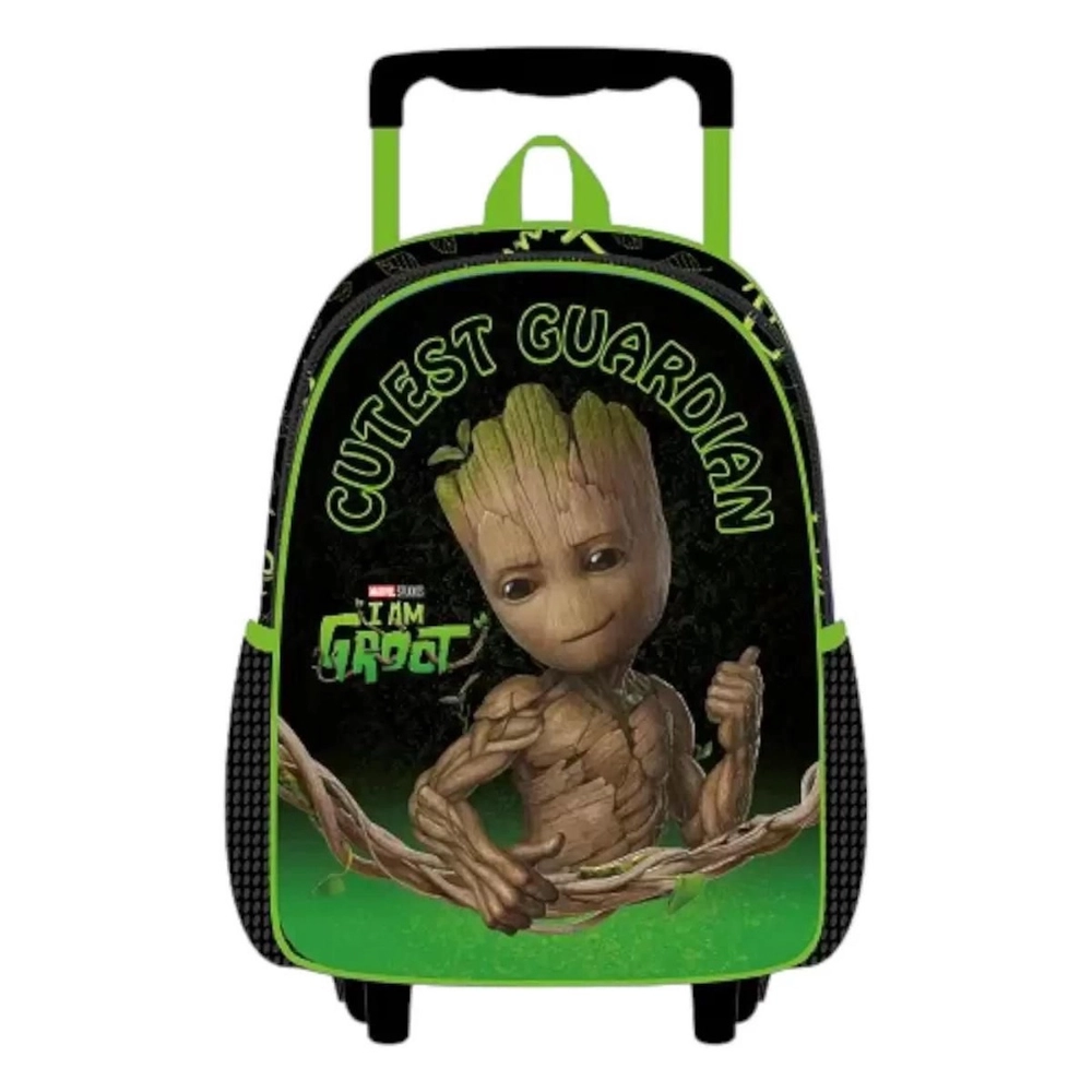 Mochila Rodinha Marvel I Am Groot Grande Xeryus