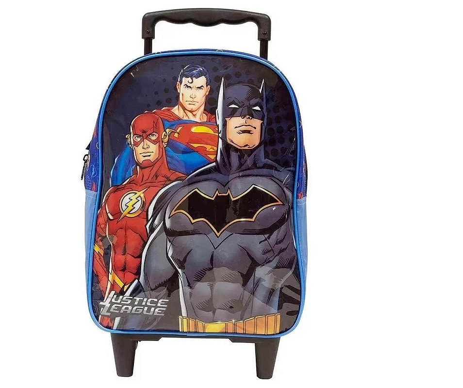 Mochila C/ Rodinha Justice League Xeryus