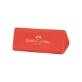 BORRACHA VERMELHA TRIANGULAR FABER CASTELL